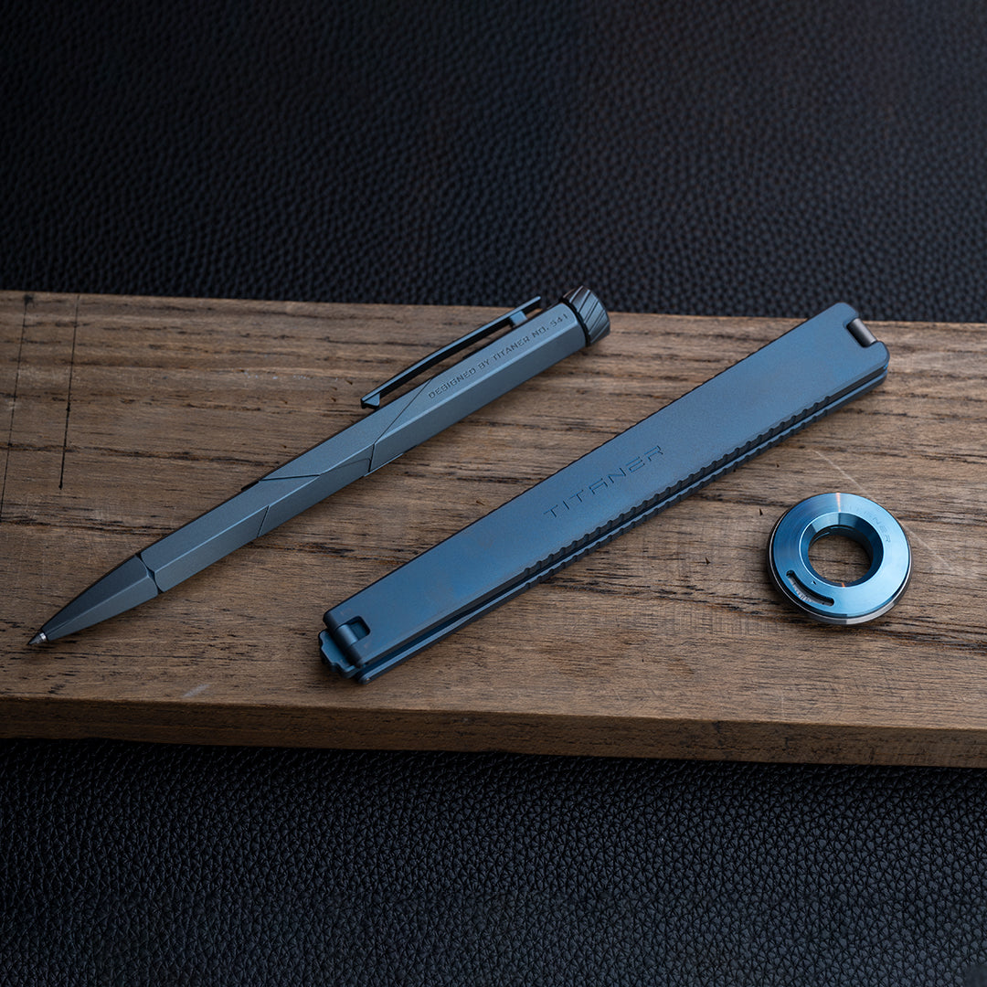 Titanium Anodized Blue Collection