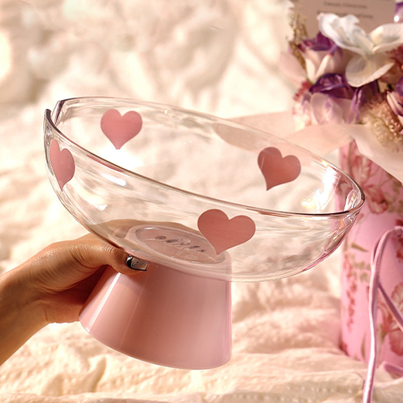 Bol à fruits transparent et durable