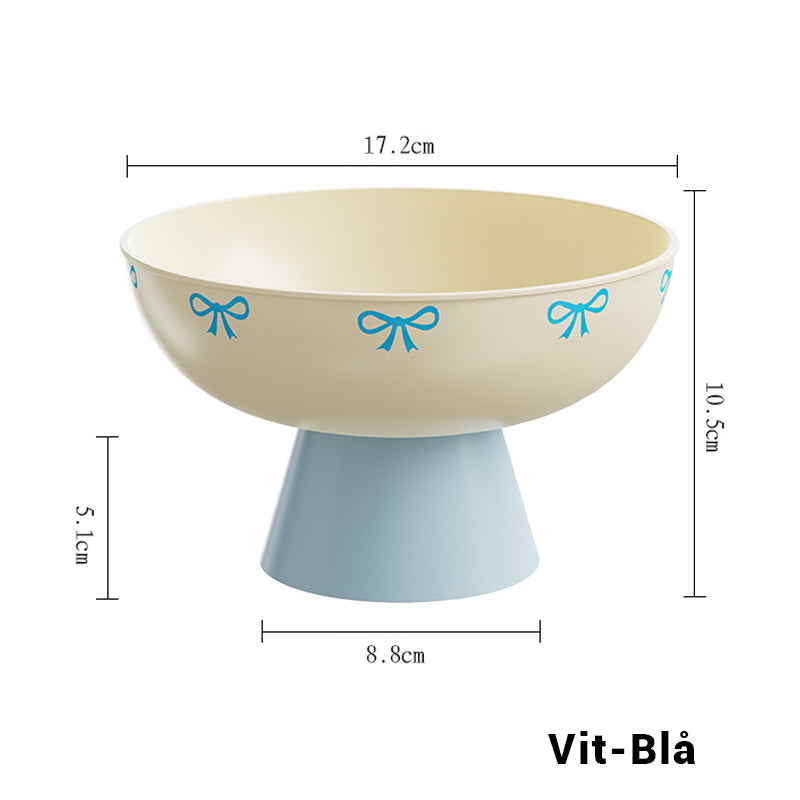 Bol à fruits transparent et durable