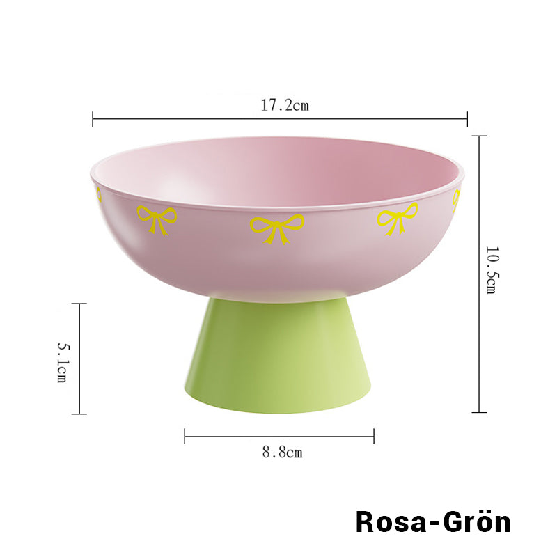 Bol à fruits transparent et durable