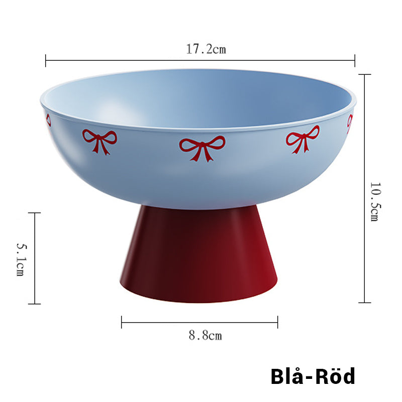 Bol à fruits transparent et durable