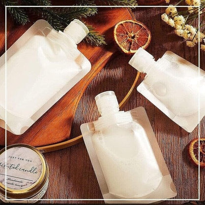 Pochette de maquillage fluide de voyage portable （10 Pcs）