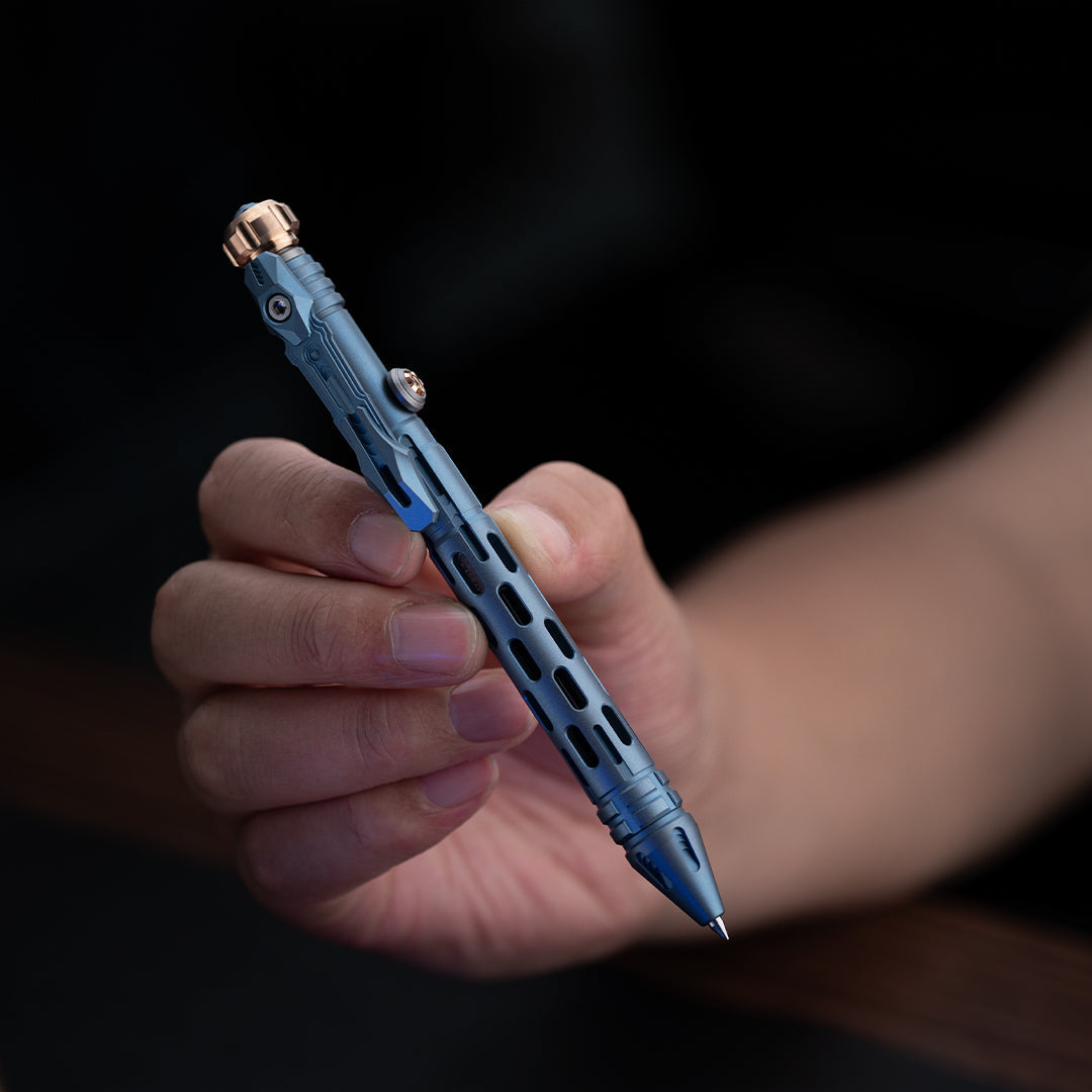 Titanium Anodized Blue Collection