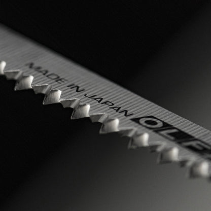 Skull Engraved Titanium Folding Saw