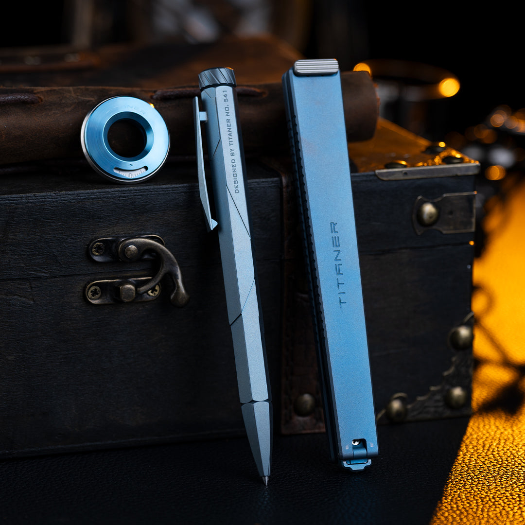 Titanium Anodized Blue Collection