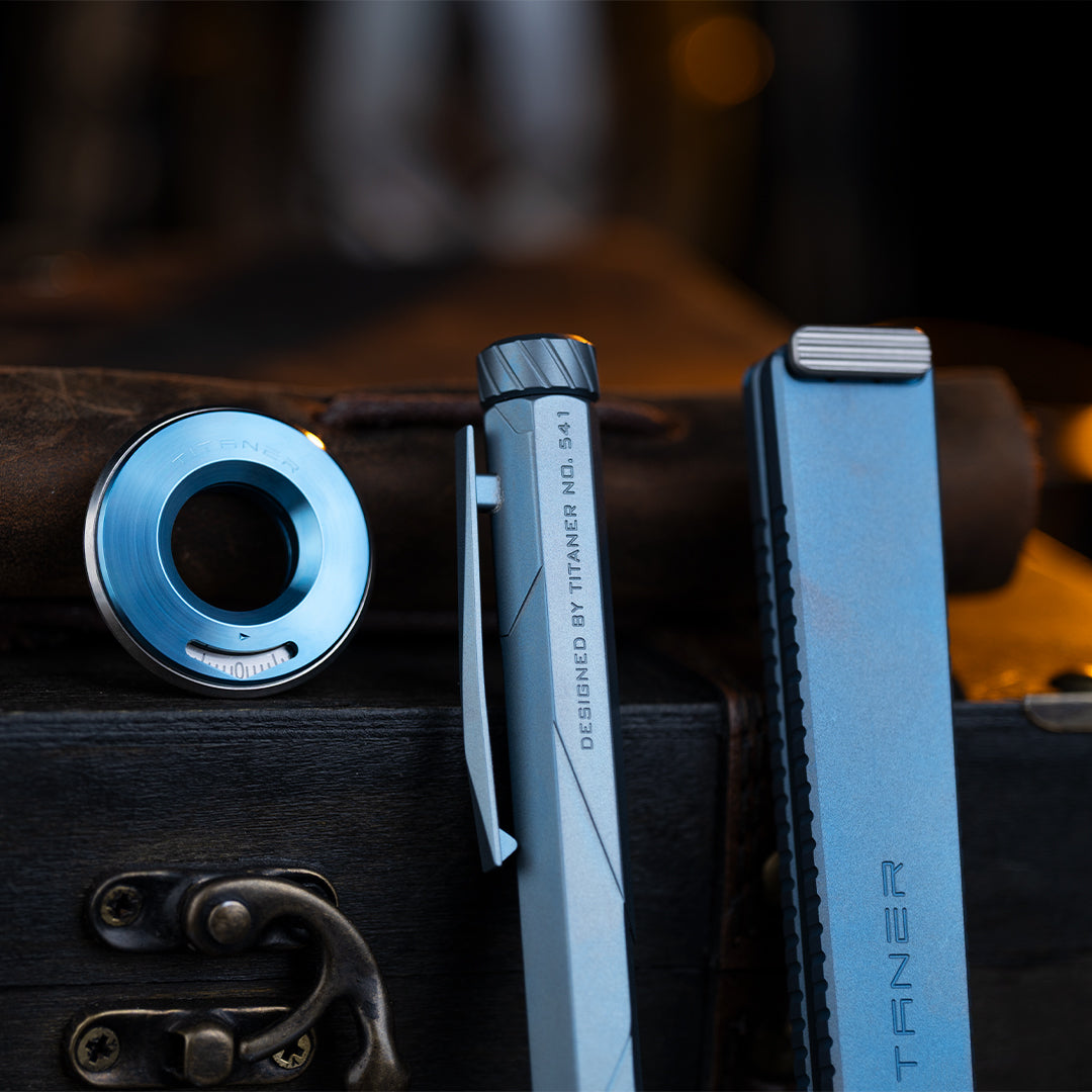 Titanium Anodized Blue Collection