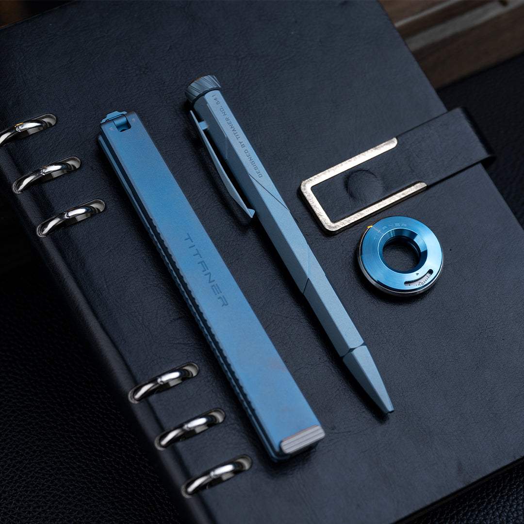 Titanium Anodized Blue Collection