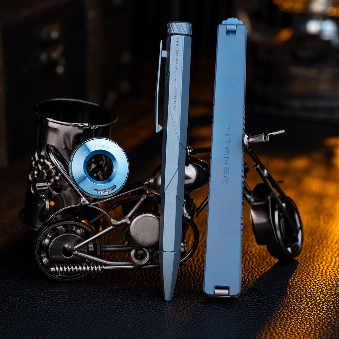 Titanium Anodized Blue Collection