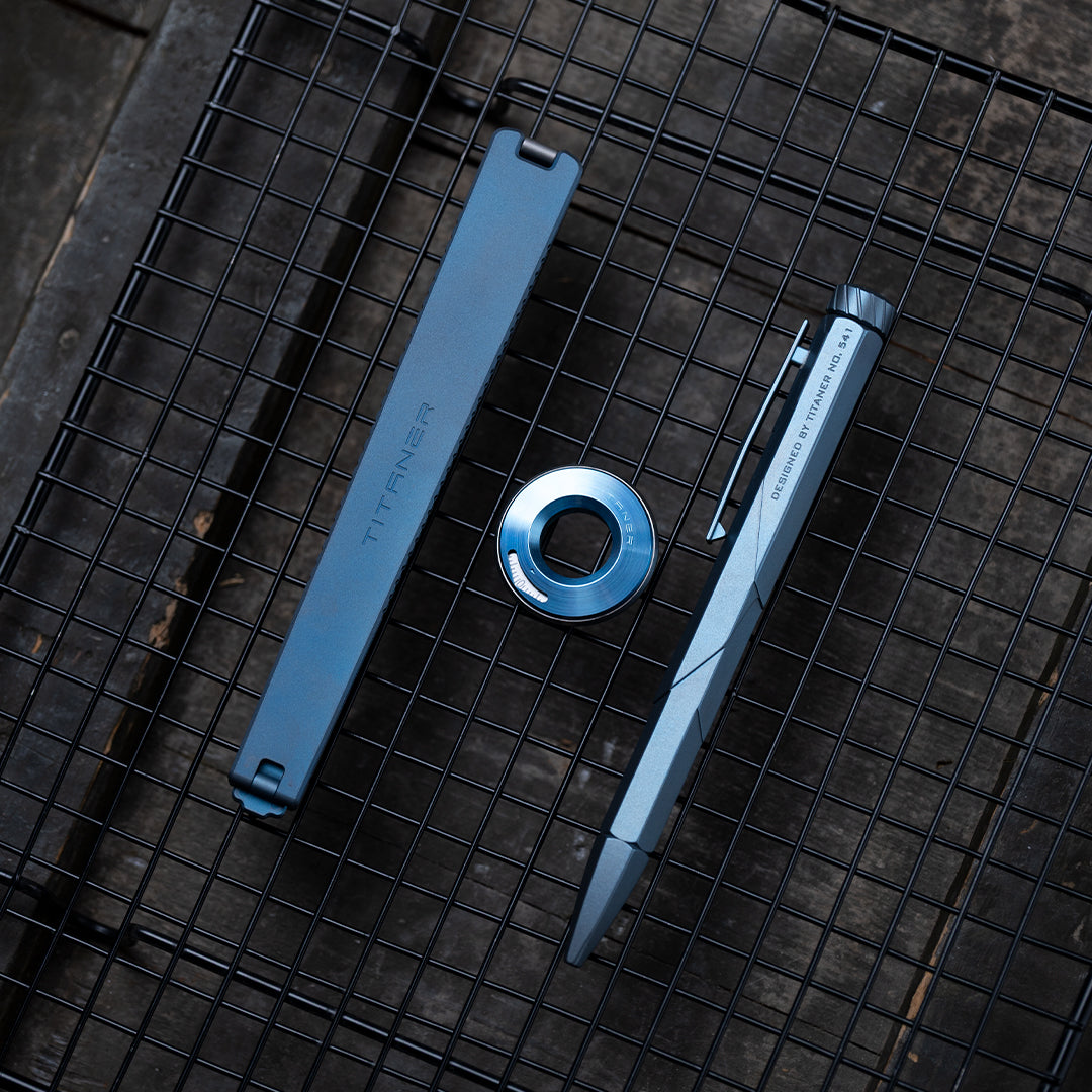 Titanium Anodized Blue Collection