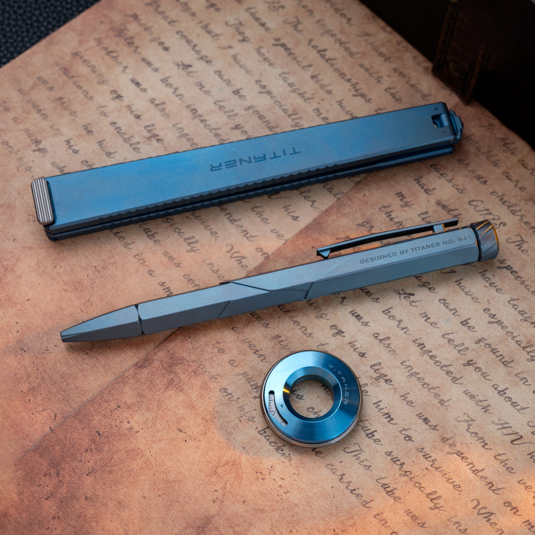 Titanium Anodized Blue Collection