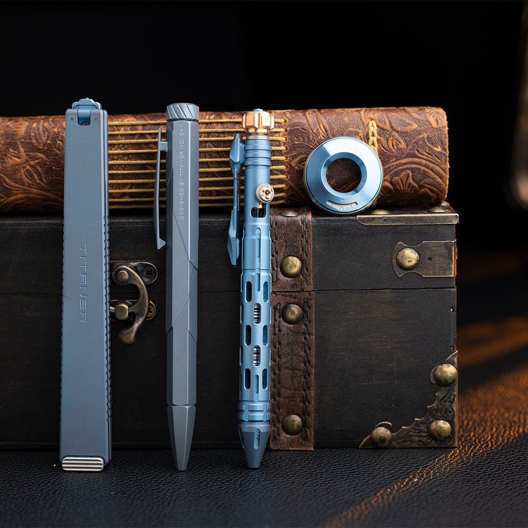 Titanium Anodized Blue Collection