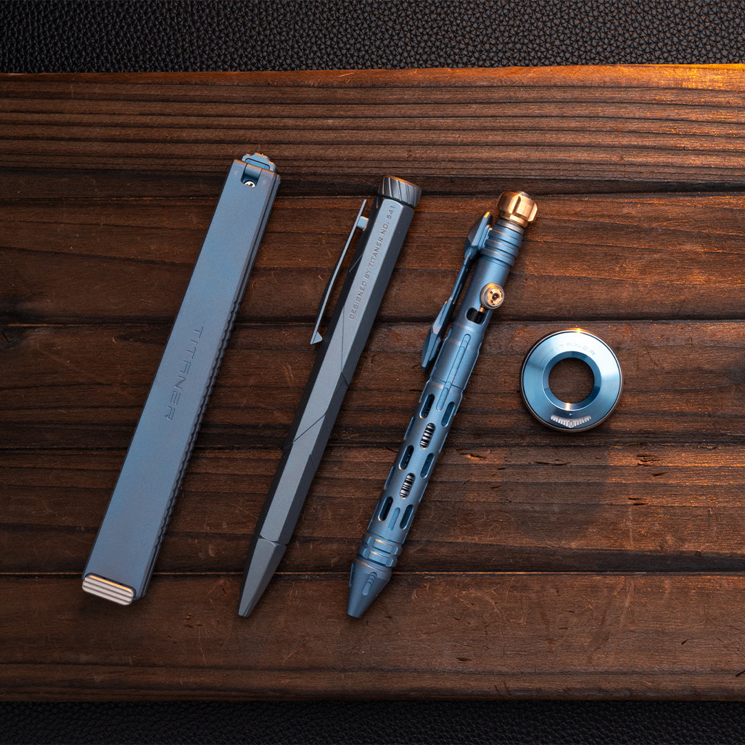 Titanium Anodized Blue Collection