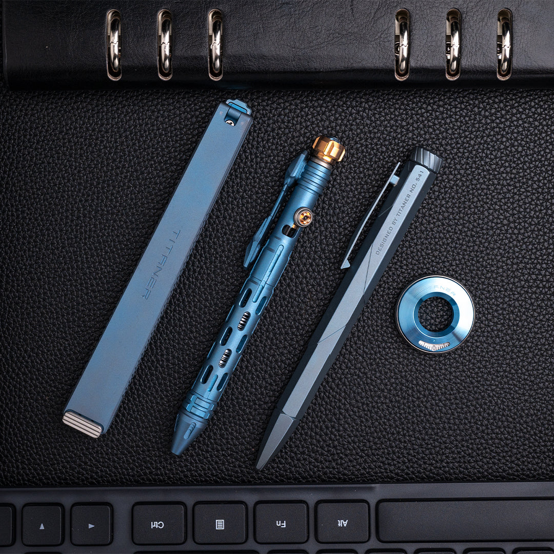 Titanium Anodized Blue Collection