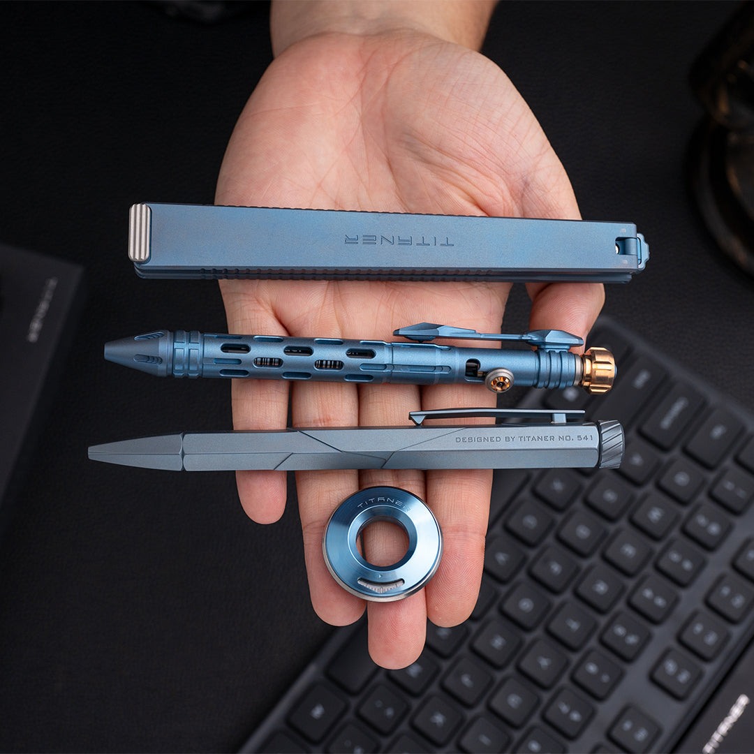 Titanium Anodized Blue Collection