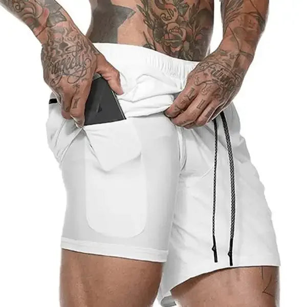 Short De Sport 2 En 1 Personnalisable