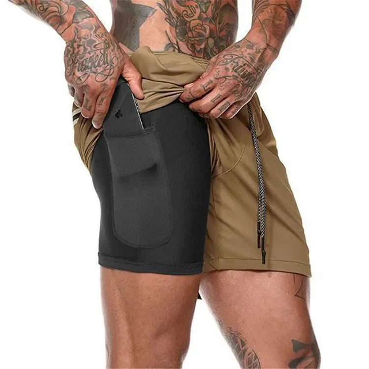 Short De Sport 2 En 1 Personnalisable