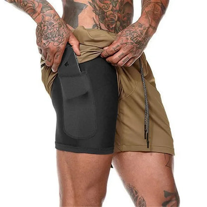 Short De Sport 2 En 1 Personnalisable