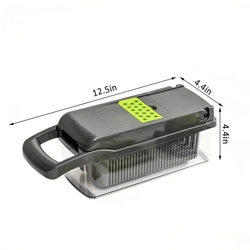 8-Blade Vegetable Chopper – Fast Kitchen Food Prep