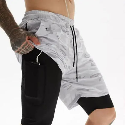 Short De Sport 2 En 1 Personnalisable