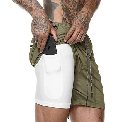 Short De Sport 2 En 1 Personnalisable