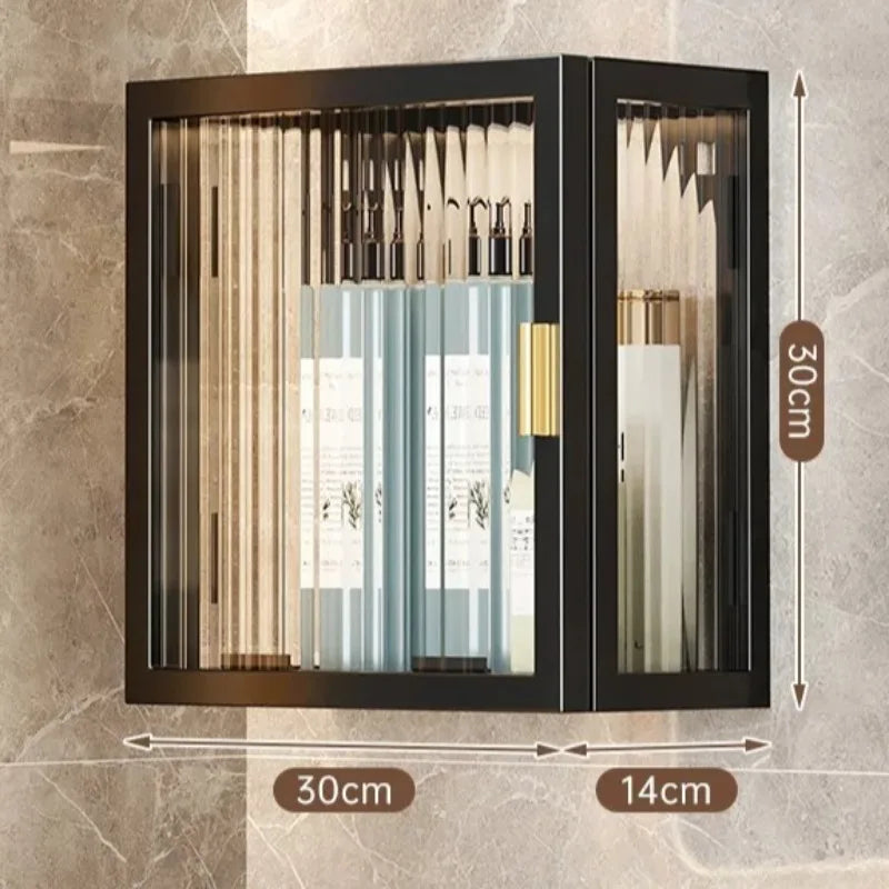 No Drill Bathroom Shelf Organizer Adhesive 3-Tier Over-Toilet Rack Waterproof Shower Caddy&Cosmetic Vanity Storage- Space Saving