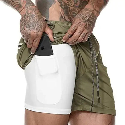 Short De Sport 2 En 1 Personnalisable