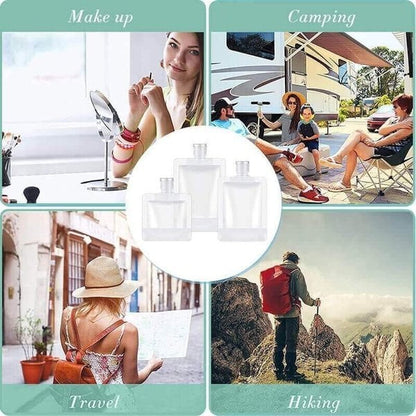 Pochette de maquillage fluide de voyage portable （10 Pcs）