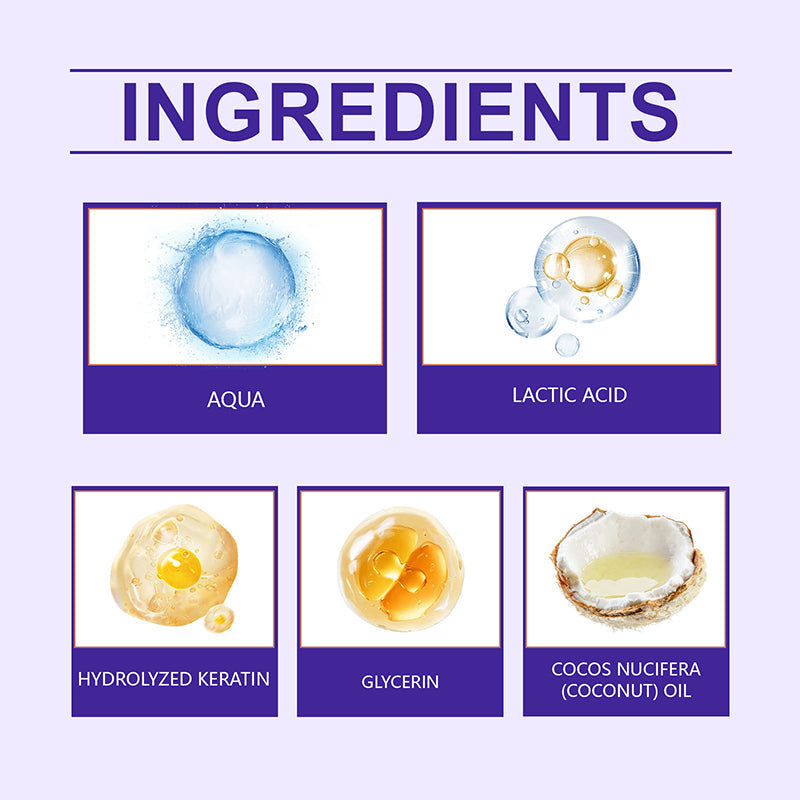 Crème protéinée nourrissante pour cheveux lisses longue durée