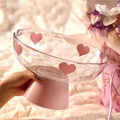 Bol à fruits transparent et durable